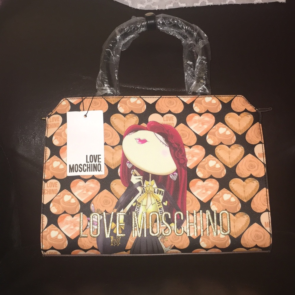 NWT LOVE MOSCHINO CARTOON CROSSBODY BAG